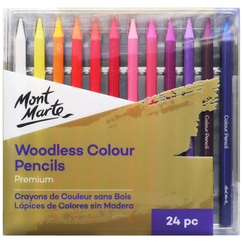 Mont Marte Signature 24 Pcs Colour Pencils