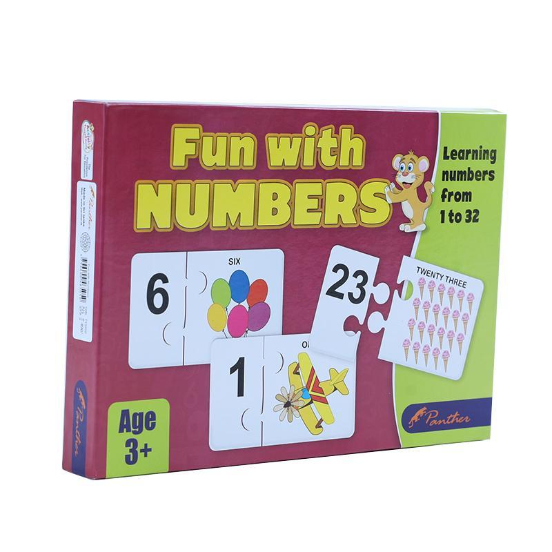 Panther Fun With Numbers Age 3+