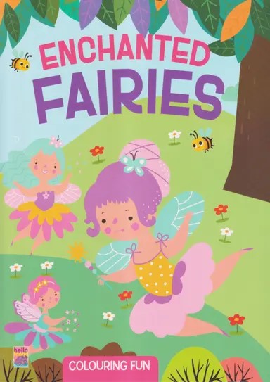 Enchanted Fairies Colouring Fun