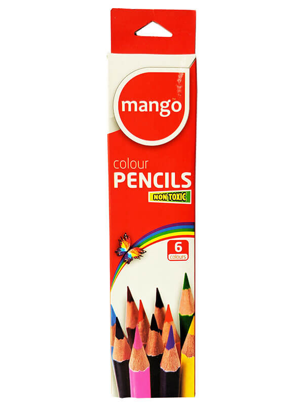 Mango Metallic 6 Color Pencils