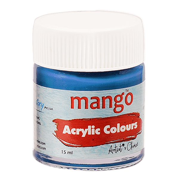 Mango Acrylic Colour- Cerulean Blue