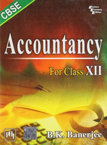 Accountancy For Class XII