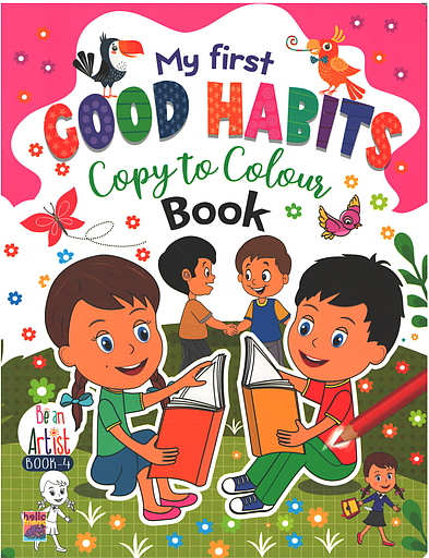 My First Good Habits Cupy To Colour Book