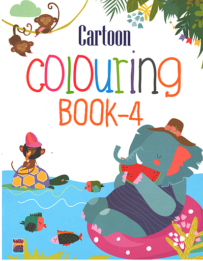 Cartoon Colouring Book 4