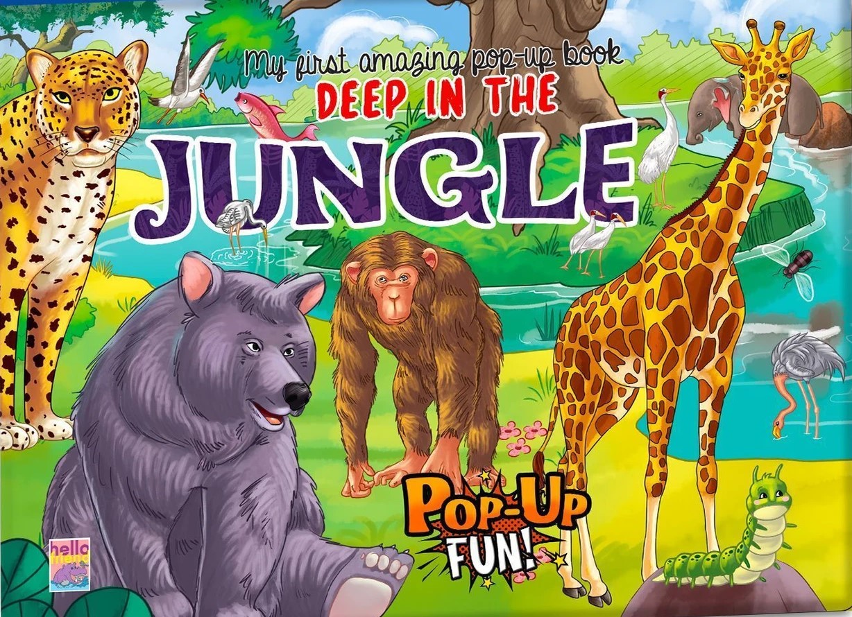 My First Amazing Pop up Book Deep in the Jungle