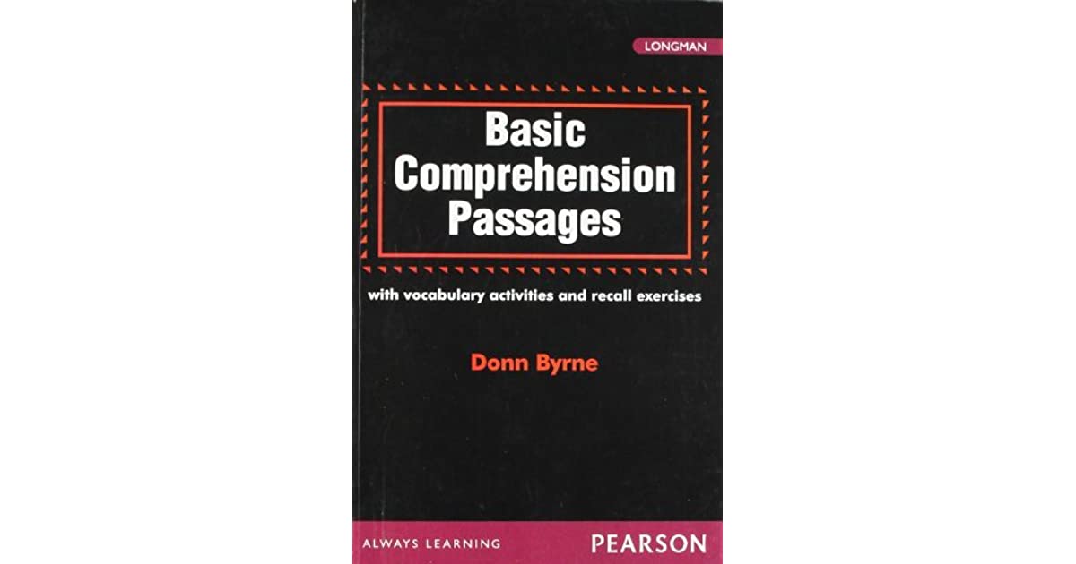 Basic Comprehension Passages