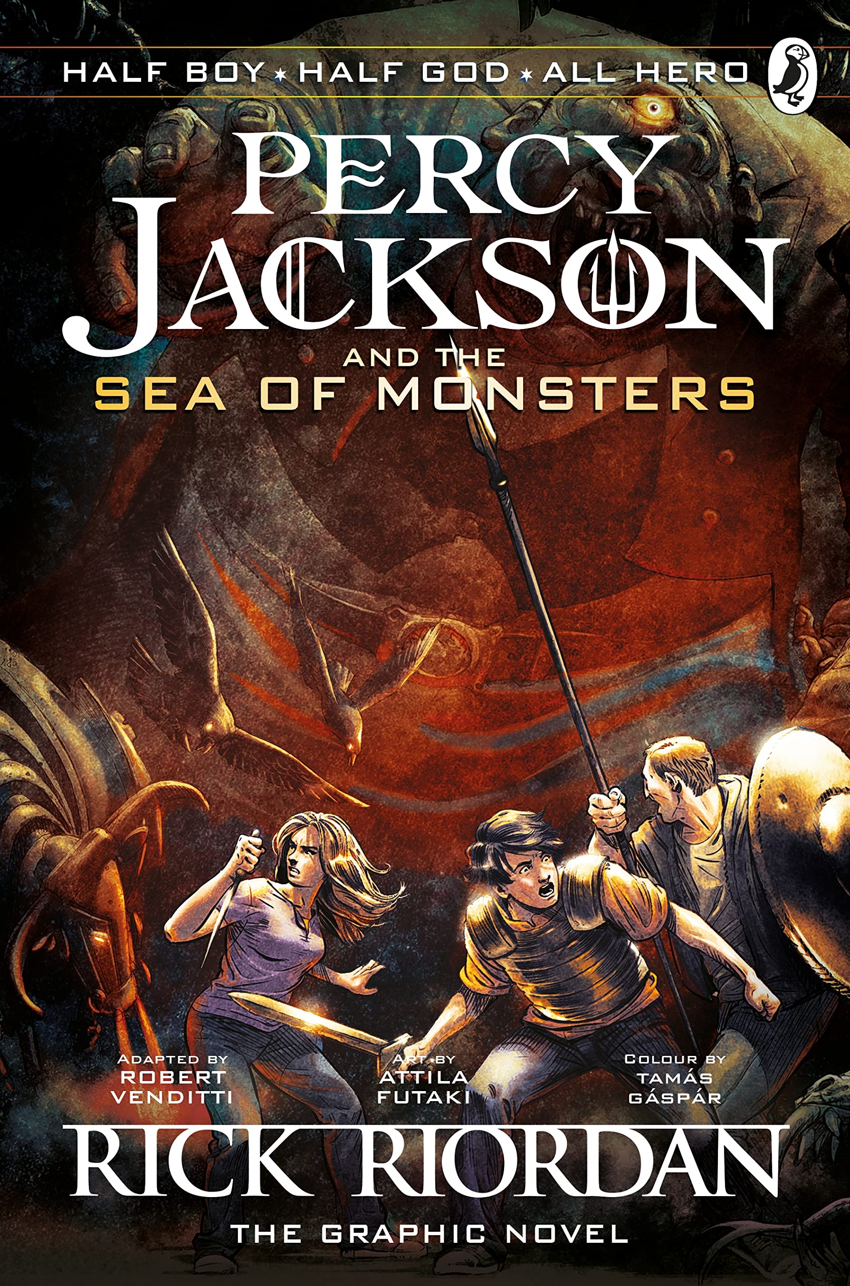 Percy Jackson and The Sea of Monsters (The Graphic Novel)