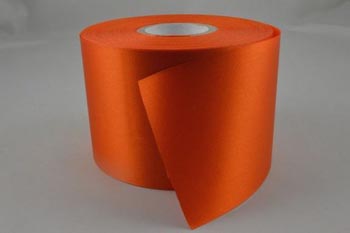Paper Ribbon Orange 1 1/2"