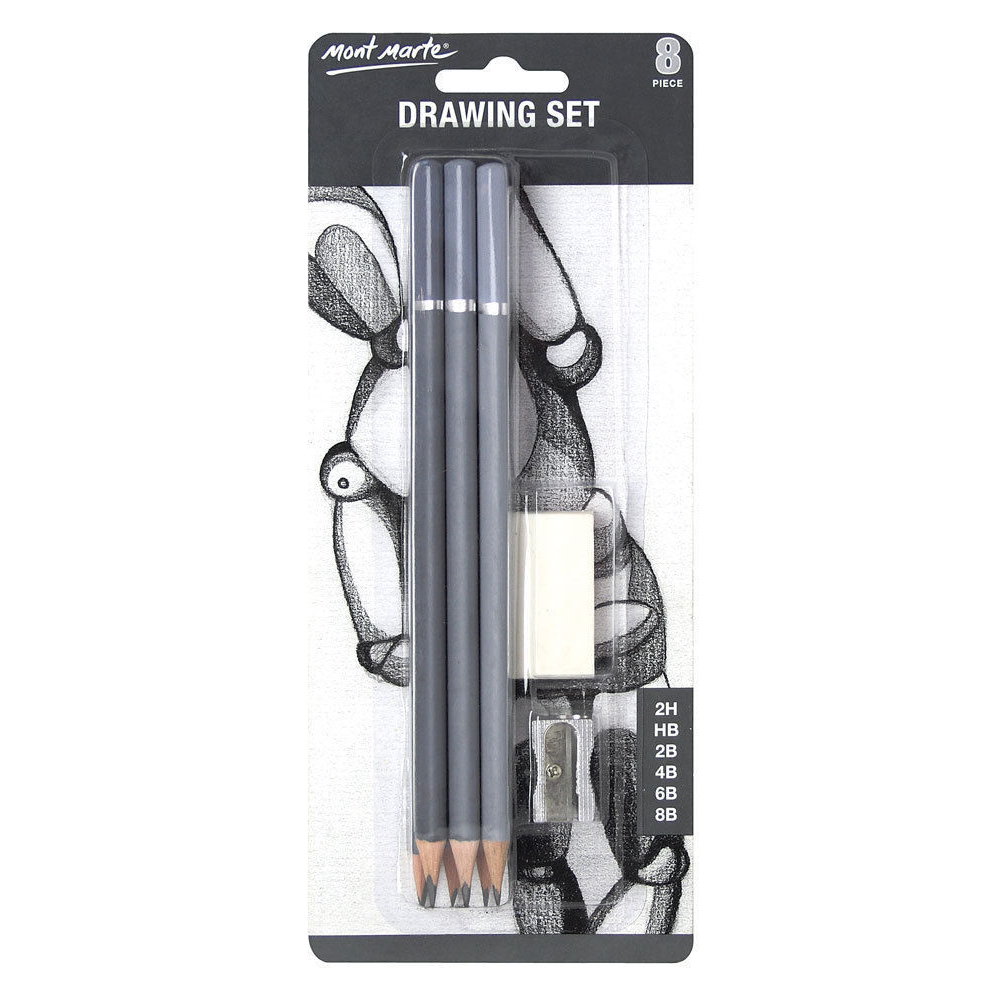 Mont Marte Signature 8 Pcs Drawing Set