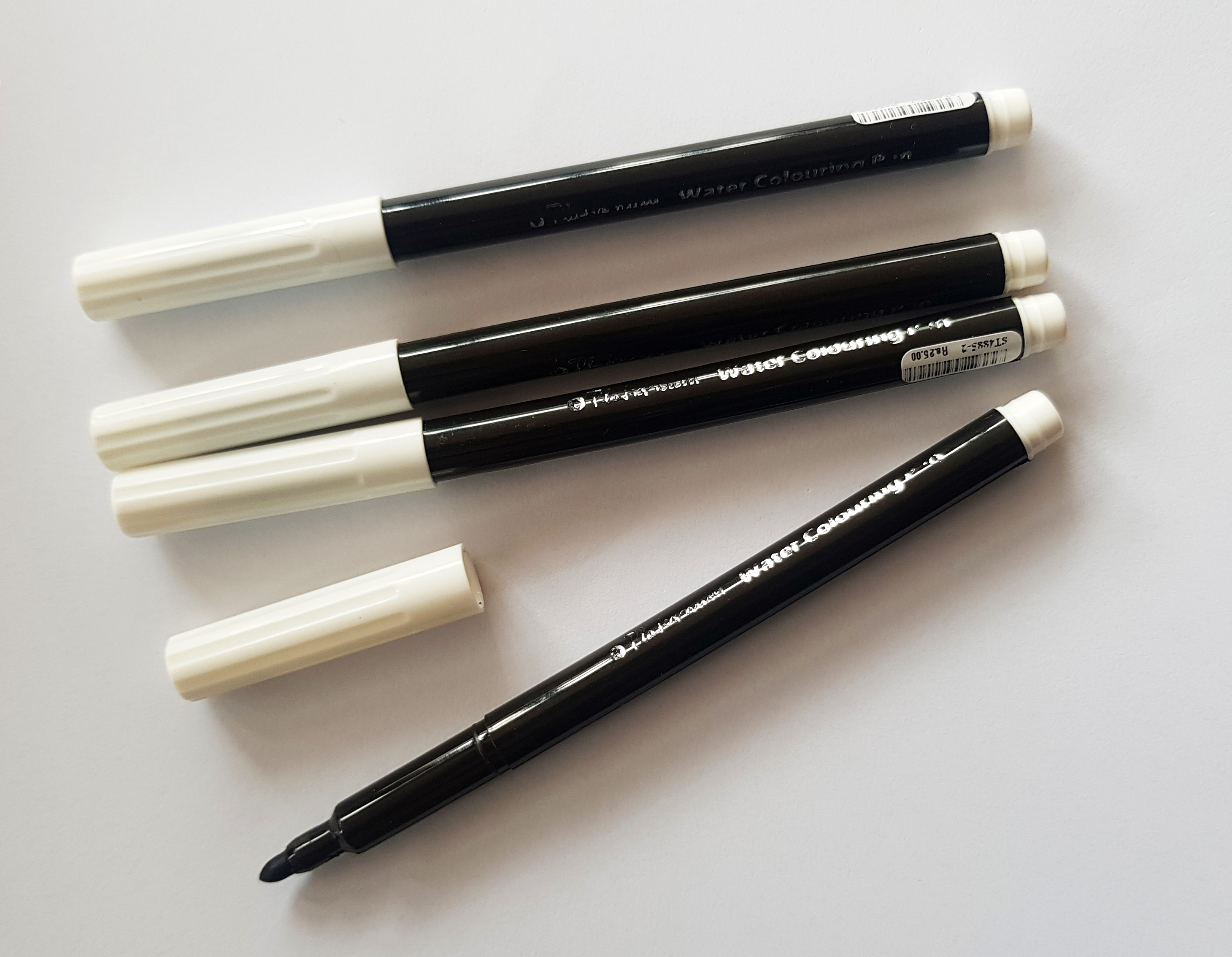 Platignam water colouring pen Black 