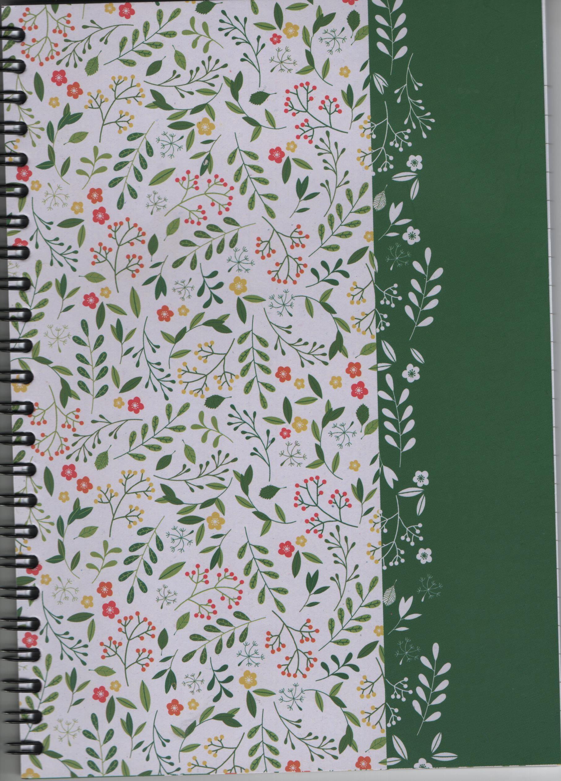 Spring A5 Note Book 100pgs (Spiral-Side)
