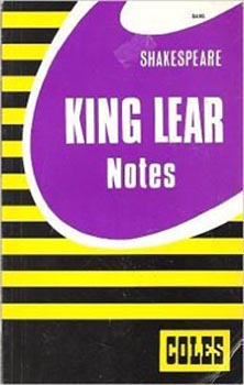 Shakespeare King Lear Coles Notes