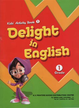 L=Kids Activity Book 01 - Delight in English Grade 01
