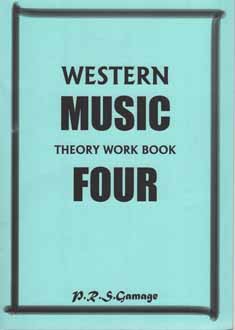 Western Music Theory Work Book Four