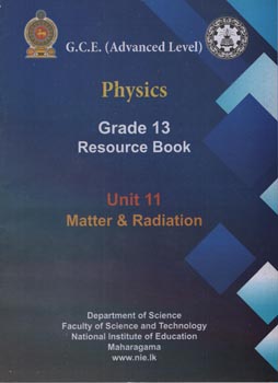 GCE A/L Physics Grade 13 Resource Book Unit 11