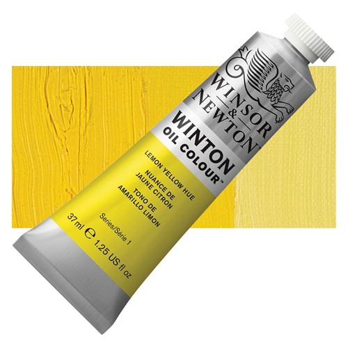 Winsor & Newton Winton oil colour Lemon Yellow 37ml 