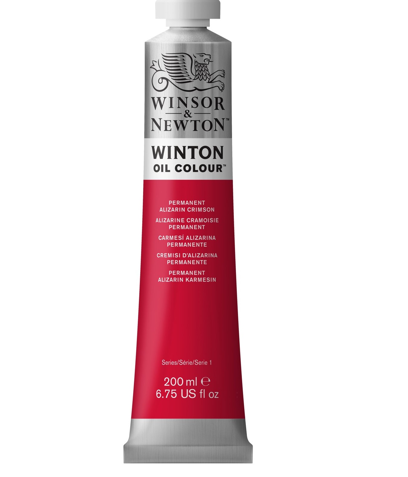 Winsor & Newton Winton oil colour Permanent Alizarin Crimson 200ml 
