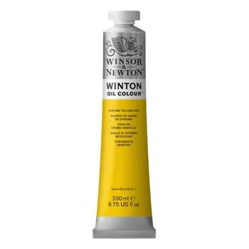 Winsor & Newton Winton oil colour Chrome Yellow Hue  200ml 
