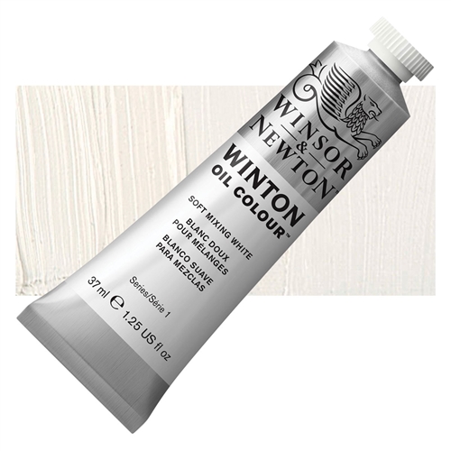 Winsor & Newton Winton oil colour Soft Mixing White37ml 