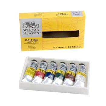 Winsor & Newton Galeria Acrylic Colour 6Tube Set 60ml