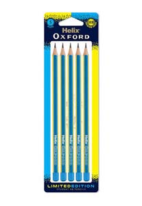 Helix Oxford Clash Pencils ( X5 B/Y )