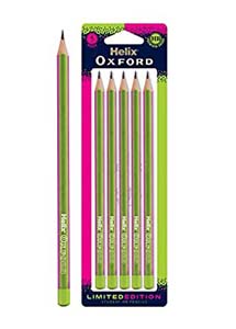 Helix Oxford Clash Pencils ( X5 G/P )