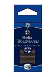 Helix Oxford Black Ink Cartridges Box