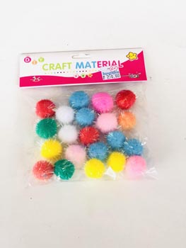 Craft Material Pom Pom Packet