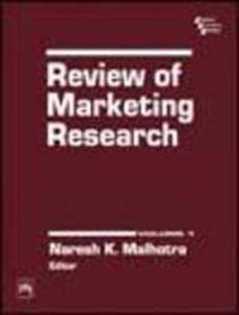 Review of Marketing Research Vol 1
