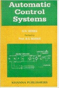Automatic Control Systems A Textbook for Engineering Students