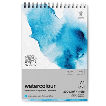 Winsor & Newton watercolour pad A4 300g/m 12 sheet  