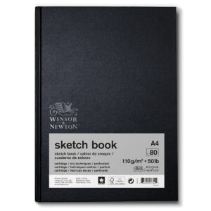 Winsor & Newton Sketch Book A4 110 gsm 80 sheet 