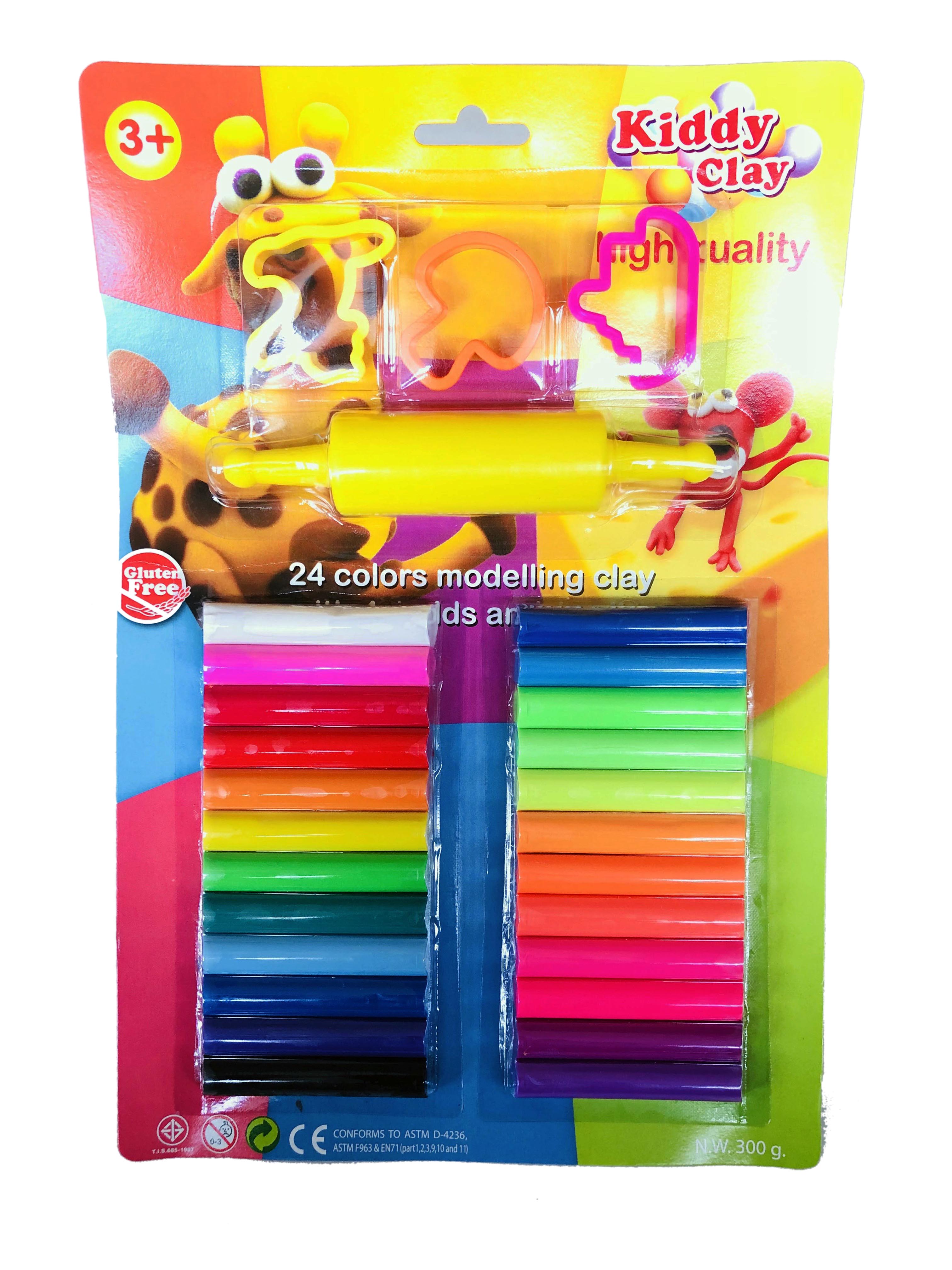 Kiddy Clay High Quality 24 Shades  modeling clay 10174451