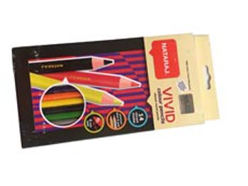  Nataraj Vivid Colour Pencils 