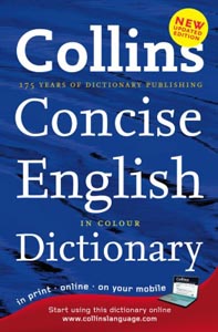 Collins Concise English Dictionary in Colour
