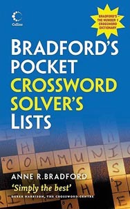 Bradfords Pocket Crossword Solvers Lists`