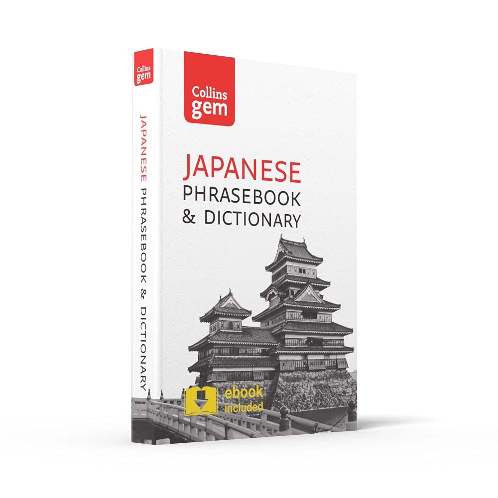 Từ điển - Collins Japanese Phrasebook and Dictionary Gem Edition Paperback