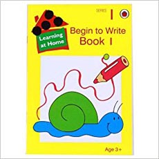 Learning At Home Series 1 Begin to Write Book 1