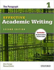 Effective Academic Writing Book 1