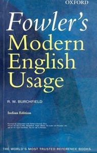 Oxford Fowlers Modern English Usage