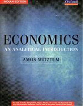 Economics : An Analytical Introduction