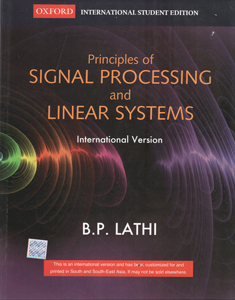Principles Of Signal Processing and Linear Systems