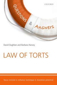 Questions and Answers Law of Torts