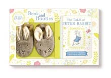 Peter Rabbit Book Booties Gift Set