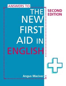 Answers to the new first aid in English
