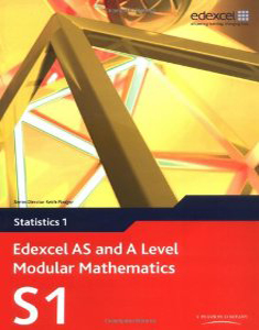 Statistics 1 Edexcel Modular Mathematics for AS and A level  S1 W/CD