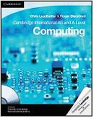 Cambridge International AS and A level Computing Coursebook