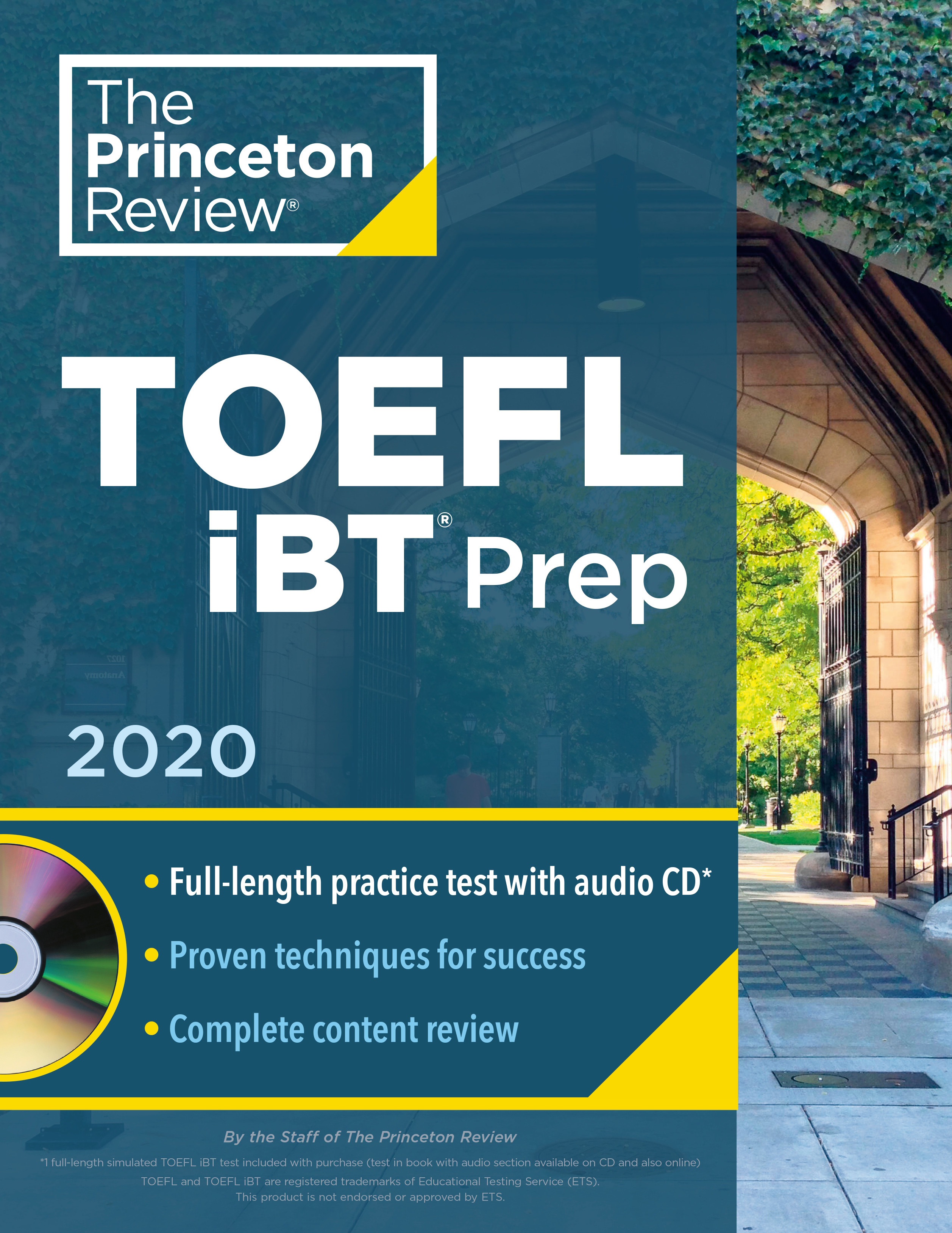 Princeton Review TOEFL iBT Prep 2020  with Audio CD 