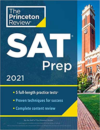 Princeton Review SAT Prep 2021 ( 5 Practice Tests )