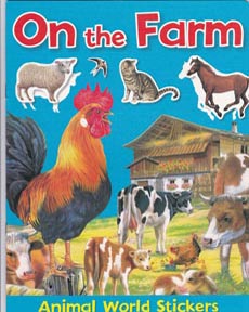 On The Farm Animal World Stickers
